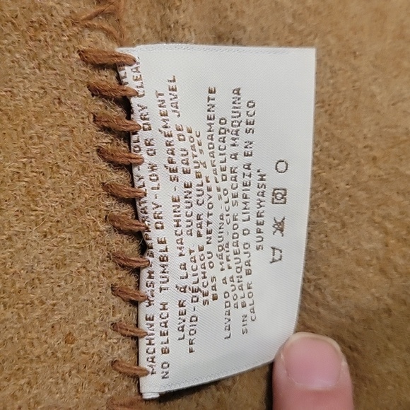 Vintage Faribault Woolen Mill Company  100% wool blanket - Picture 3 of 5